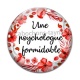 Cabochon Verre - une psychologue formidable