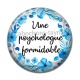 Cabochon Résine - une psychologue formidable