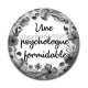 Cabochon Résine - une psychologue formidable