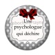 Cabochon Résine - une psychologue qui déchire