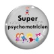 Cabochon Verre - super psychomotricien - homme