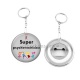 Porte clés décapsuleur - super psychomotricien - homme