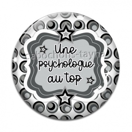 Cabochon Verre - une psychologue au top