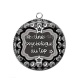 Pendentif Cabochon Argent - une psychologue au top