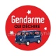 gendarme qui déchire