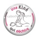 Cabochon Verre - une kiné qui déchire