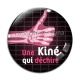 Cabochon Verre - une kiné qui déchire