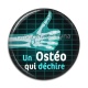 Cabochon Résine - un ostéo qui déchire