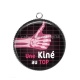 Pendentif Cabochon Argent - une kiné au top