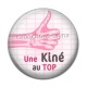 Cabochon Résine - une kiné au top