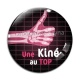Cabochon Verre - une kiné au top
