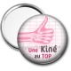 Miroir de poche - une kiné au top