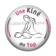 Cabochon Résine - une kiné au top