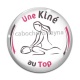 Cabochon Verre - une kiné au top