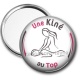 Miroir de poche - une kiné au top