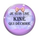 Cabochon Verre - je suis une kiné qui déchire