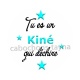 tu es un kiné qui déchire