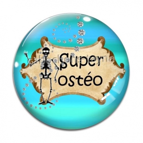 Cabochon Verre - super ostéo