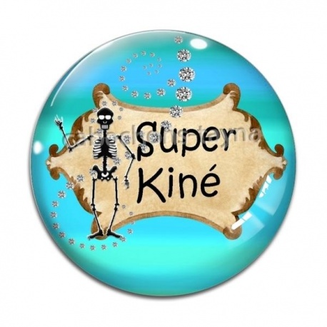 Cabochon Verre - super kiné