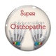 Cabochon Verre - super ostéopathe