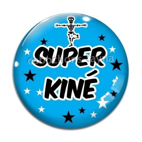 Cabochon Verre - super kiné