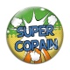 Cabochon Verre - super copain