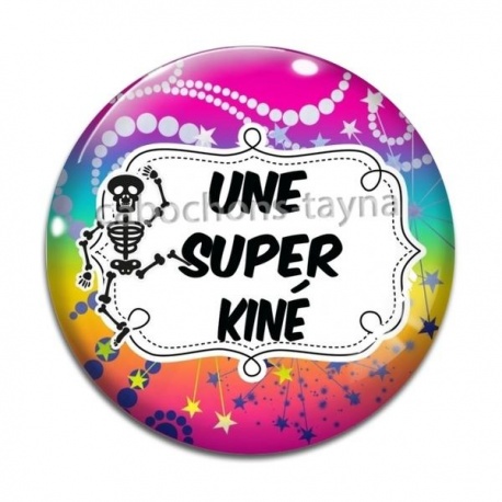 Cabochon Verre - une super kiné