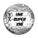 Cabochon Verre - super kiné