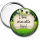 Miroir de poche - une chouette kiné