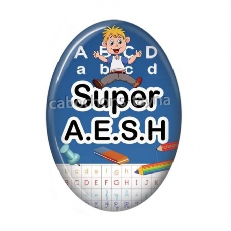 Cabochon Résine Ovale - super aesh