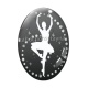 Cabochon Verre Ovale - danseuse