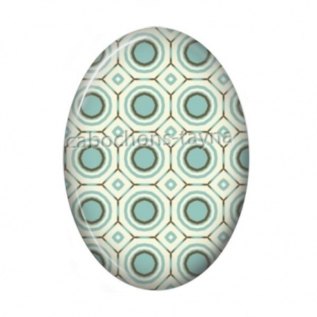 Cabochon Résine Ovale - rond