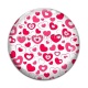 Cabochon Verre - coeur