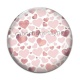Cabochon Verre - coeur