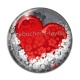 Cabochon Résine - coeur
