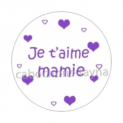 je t'aime mamie