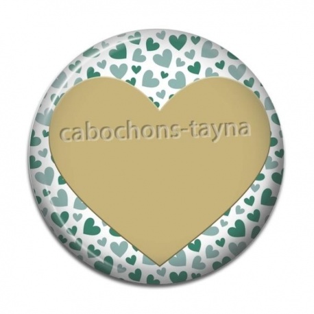 Cabochon Résine - prénom ou texte