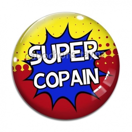 Cabochon Verre - super copain