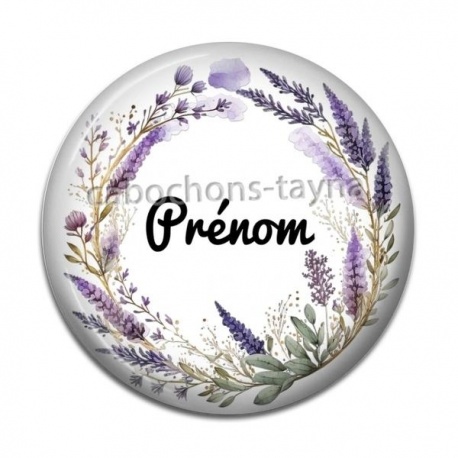 Cabochon Résine - votre prénom