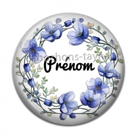 Cabochon Résine - votre prénom