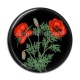 Cabochon Résine - coquelicot