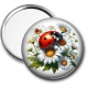 Miroir de poche - coccinelle