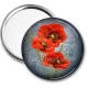 Miroir de poche - coquelicot