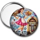 Miroir de poche - pin up