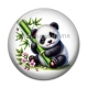 Cabochon Résine - panda