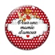 Cabochon Verre - pour une mamie d'amour