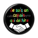 Cabochon Résine - je suis un copain qui déchire