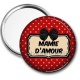 Miroir de poche - mamie d'amour