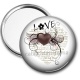 Miroir de poche - Love