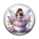 Cabochon Résine - fée petite fille
